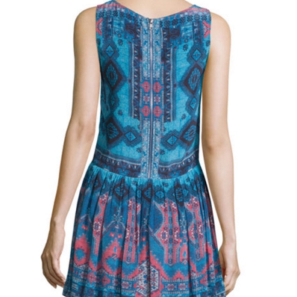 New Hemant and Nandita Silk Beaded Dress - Picture 2 of 6